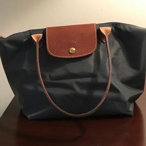 Longchamp Le Pliage Large with Long Handle